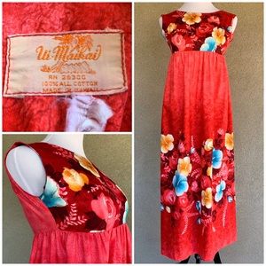 🌺 Ui-Maikai Vintage Light Cotton Muumuu Dress 🌺